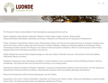 Tablet Screenshot of luonde.co.za